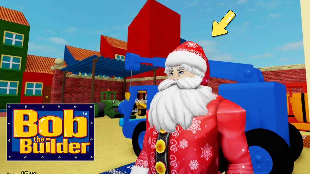 Santa Bob the builder by S0UNDBIT on DeviantArt