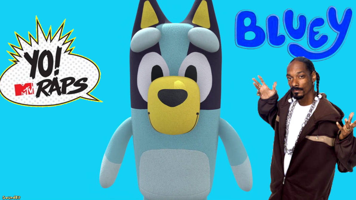 Bluey As Rapper Bluey the hip hop dog by S0UNDBIT on DeviantArt