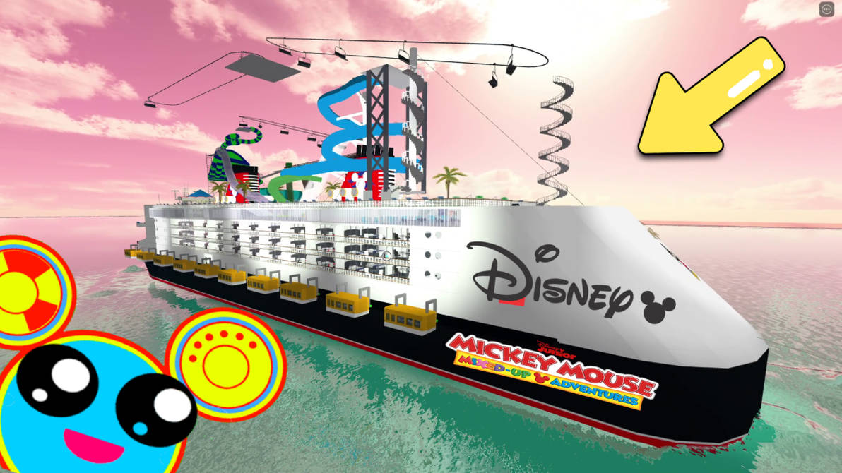 Disney Cruis Ship in roblox by S0UNDBIT on DeviantArt