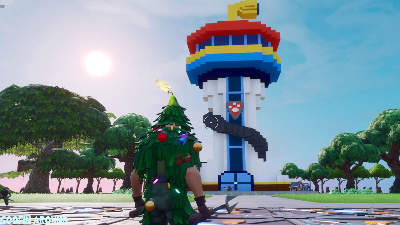PAW PAtrol Lookout tower remake in Fortnite! by S0UNDBIT on DeviantArt