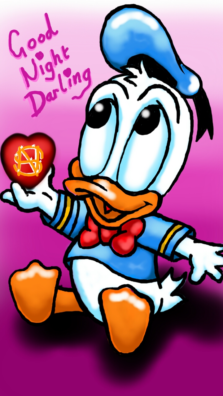 Cute Donald Duck Baby - SketcBook Mobile by muralsedge on DeviantArt