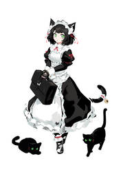 Catgirl maid