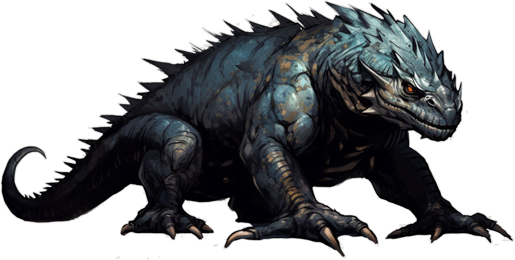 Giant lizard by matteobenf on DeviantArt