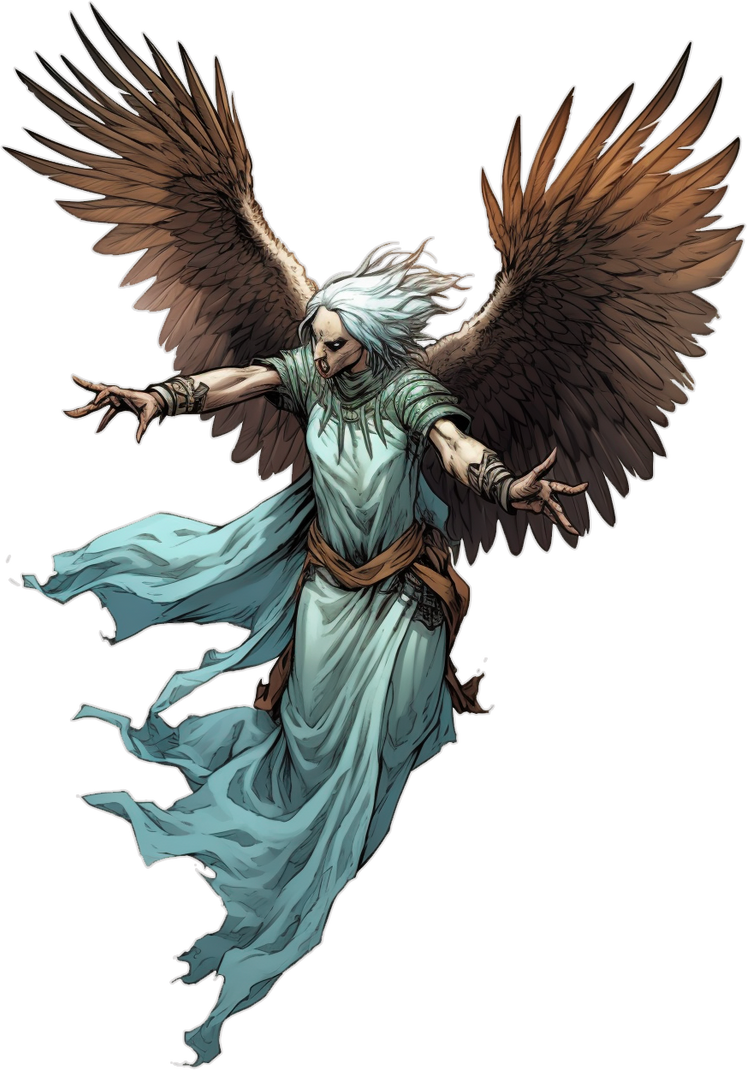 Winged humanoid by matteobenf on DeviantArt
