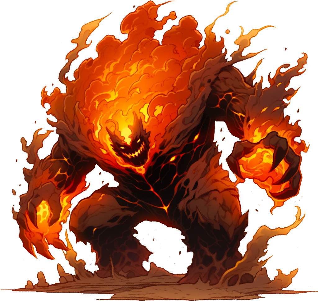 Fire elemental by matteobenf on DeviantArt