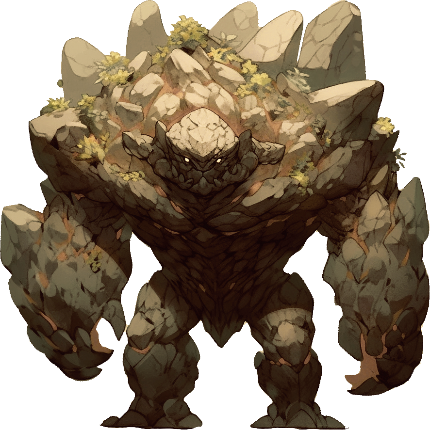 Earth elemental by matteobenf on DeviantArt