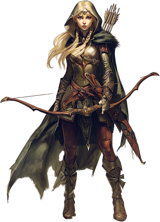 Elf ranger by matteobenf on DeviantArt