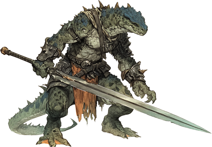 Bionic Lizardfolk Lizardfolk by matteobenf on DeviantArt