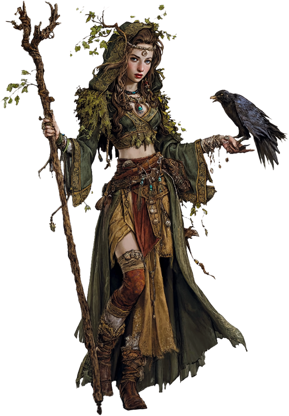 Female Human Druid By Matteobenf On DeviantArt female-human-druid-by-matteobenf-on-deviantart