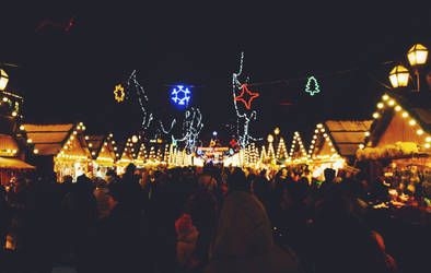 Christmas Fair in Lviv.Ukraine