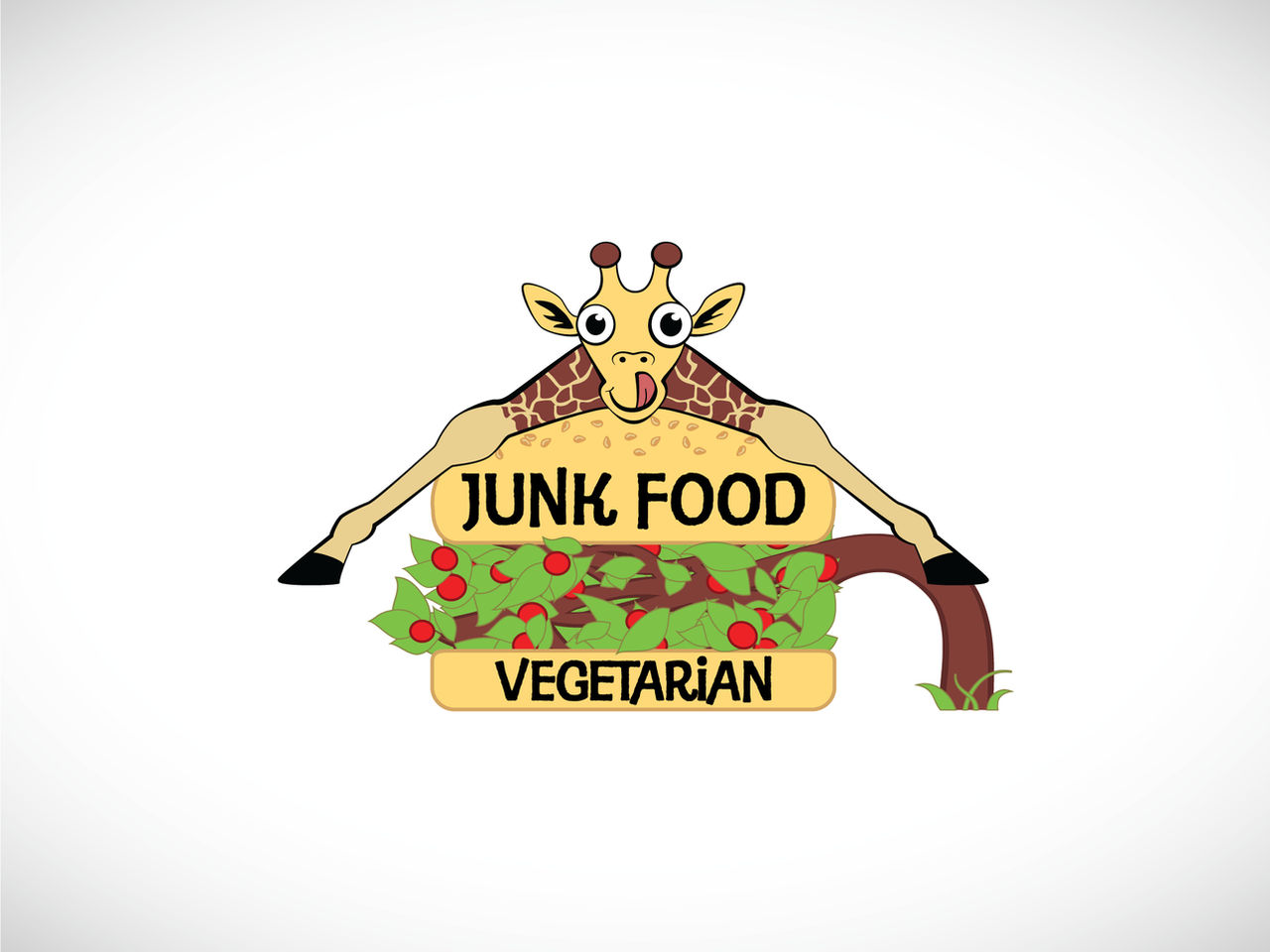 Junk Food Vegetarian Logo