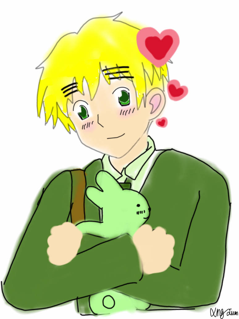 1p England X flying mint bunny by XingJuan on DeviantArt