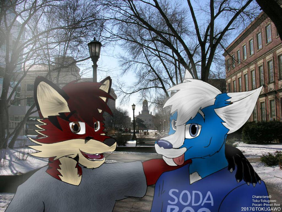Pocari Roo Characters Me with Pocari Roo! by tokugawo on DeviantArt