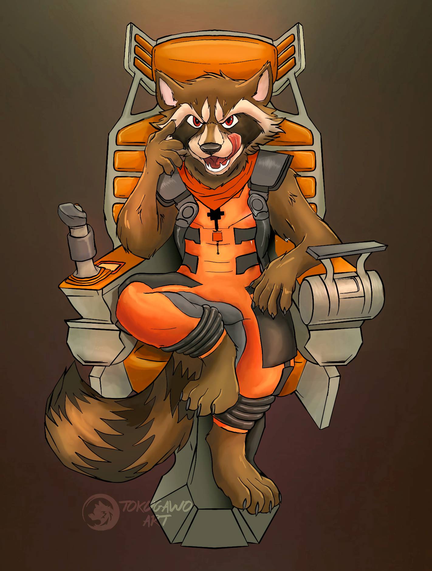 Rocket Rakoon Rocket Raccoon Fanart! by tokugawo on DeviantArt