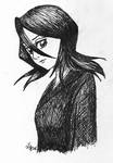 Fanart Challenge-Rukia by AkiAmeko