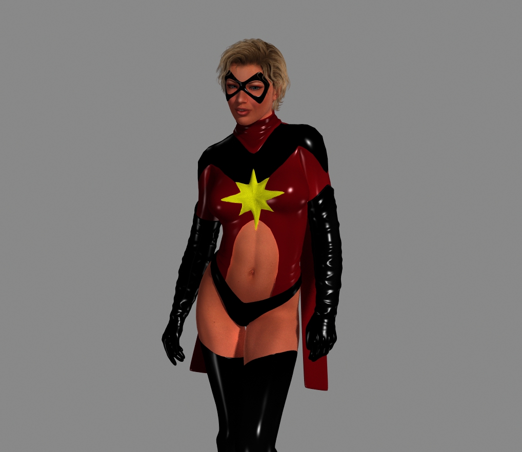 Miss Marvelz test renderz