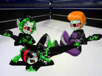 Playboy Vampire - Wrestlettes - Splitting Nova