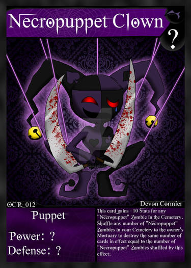 NecroMasters - OCR - 012 - Necropuppet Clown