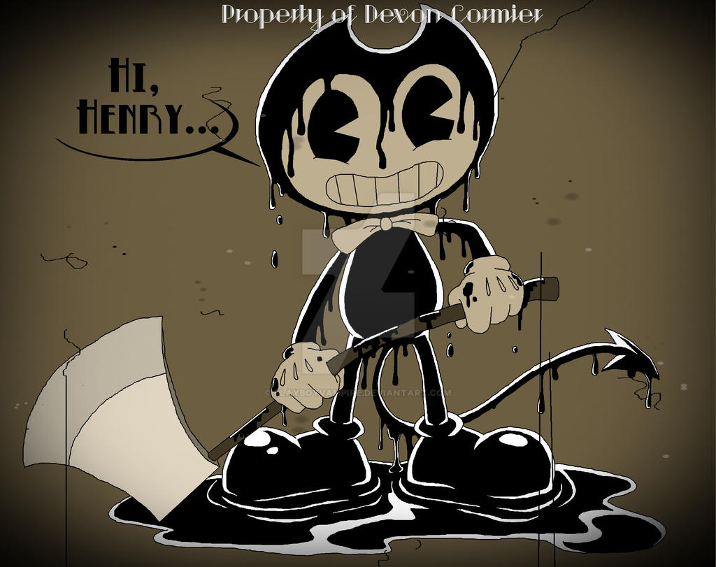 BrianLooCK on X: Ink Demon Fanart I decided to draw him cause I been  watching JZboy's Bendy and The Ink Machine Series And The Style that I drew  is inspired by The