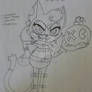 Skeleton - Cartoon Calamity - Skitzy the Cat