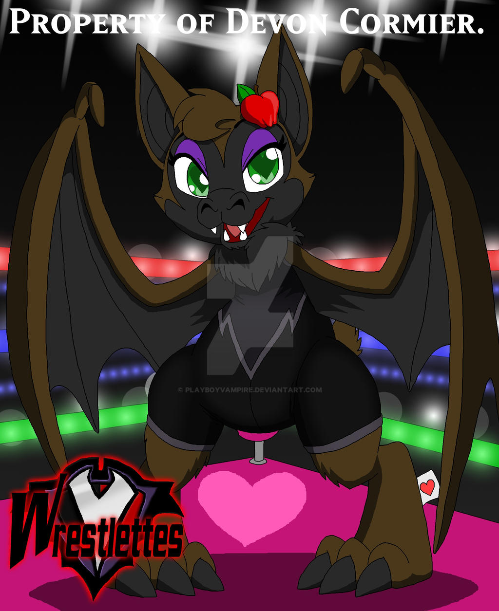 Wrestlettes - Foxy the Flying Fox