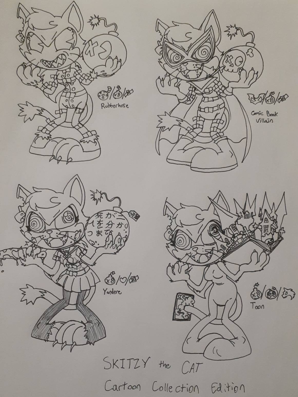 Skitzy Skitzy the Cat - Costume Collection - Toon Edition by PlayboyVampire on ...