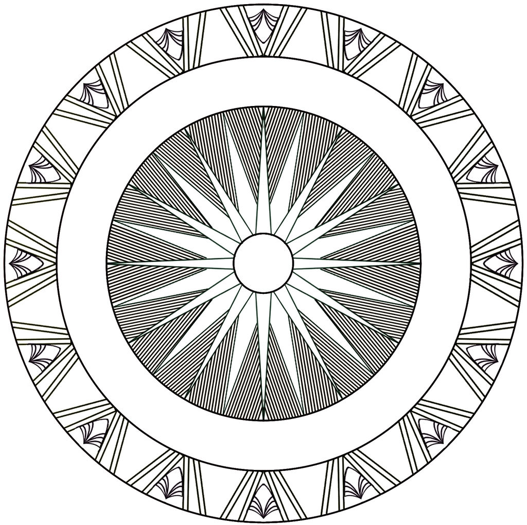 Wonder Woman Shield Template by defeatedart on DeviantArt