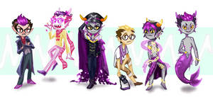 Eridan-Week 7th Prompt :AUs