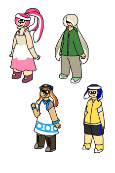 Inkling Girl Adoptables [2/4 OPEN/PRICES LOWERED]