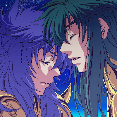 Saint Seiya FanArt Degel and Kardia 3