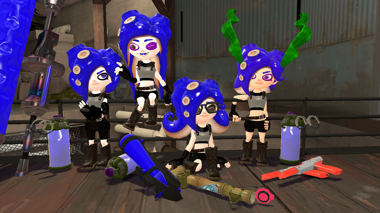 Octo Friends by SnappyPurpl on DeviantArt
