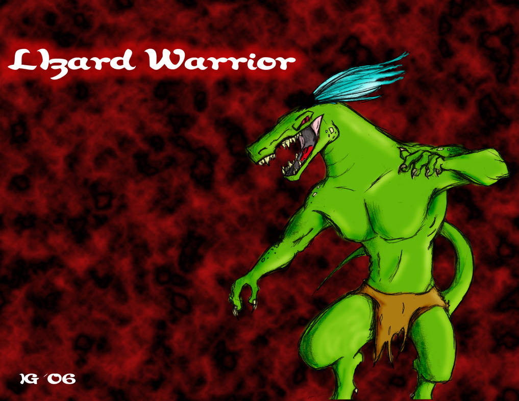 Lizard Warrior by SerjIsGod on DeviantArt