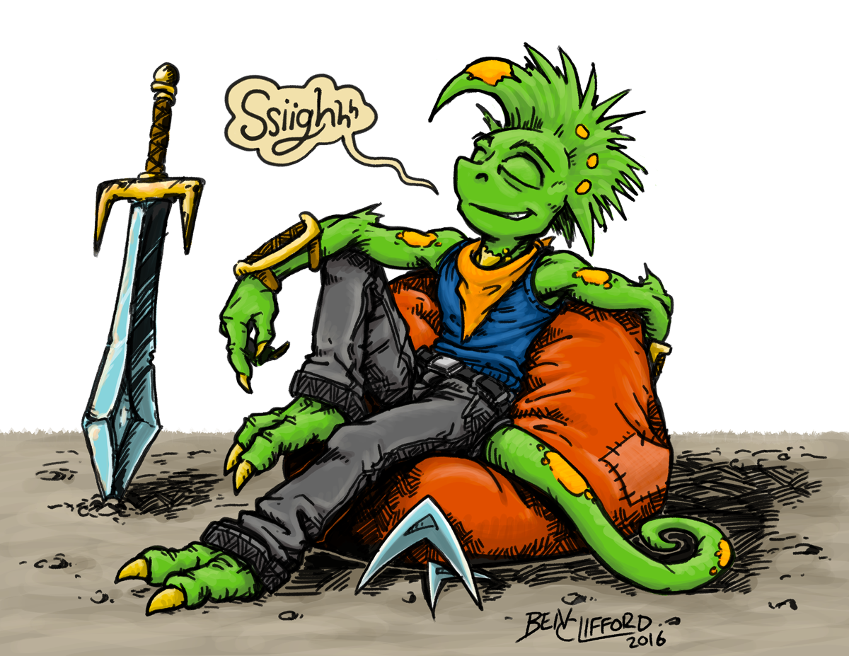 FanArt - Wrecko Gekko by The-BenT-One on DeviantArt