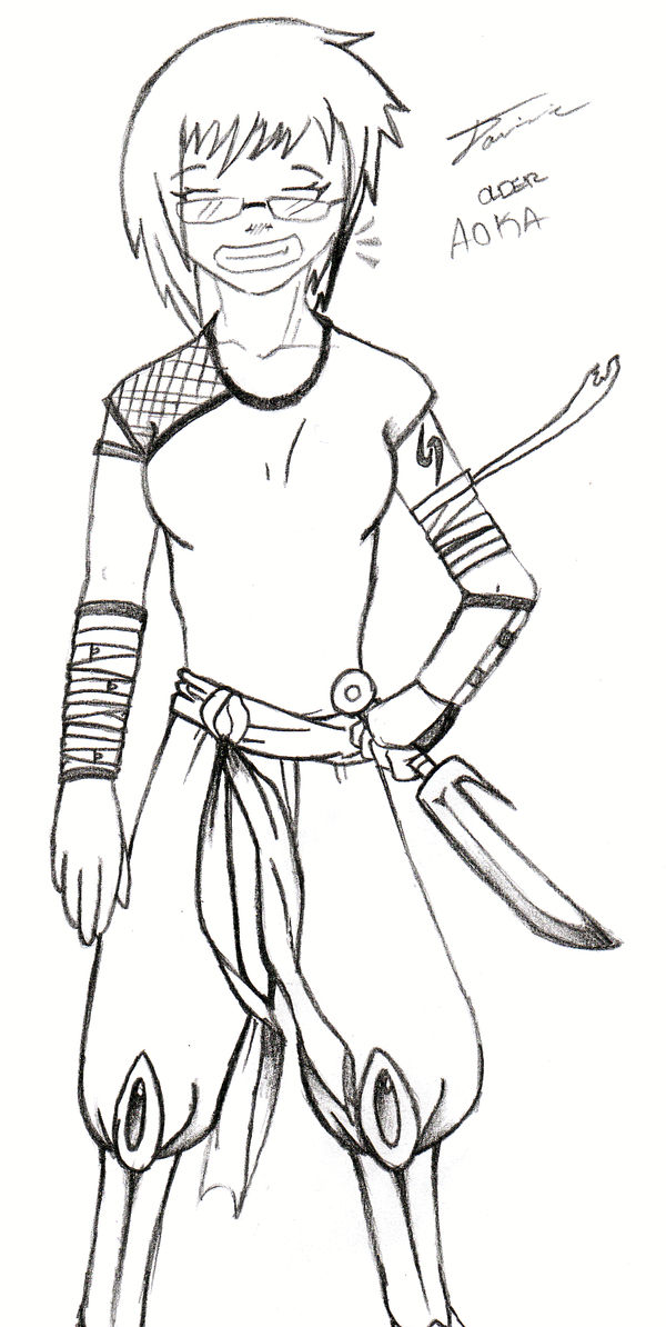 Aoka Deviantart Main Character 2 Aoka _ Older by Shinnoh on DeviantArt
