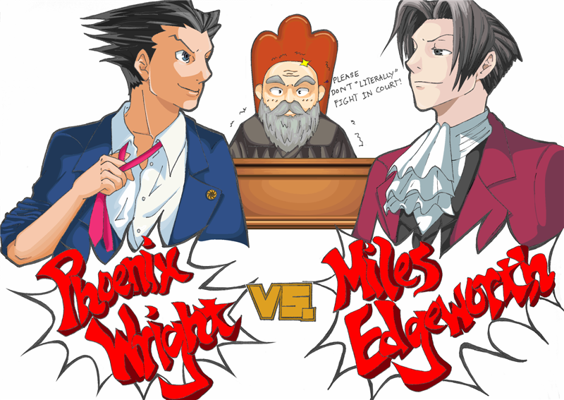 Attorney vs. Prosecutor by GhostoftheCarousel on DeviantArt Attorney vs. Prosecutor by GhostoftheCarousel on DeviantArt
