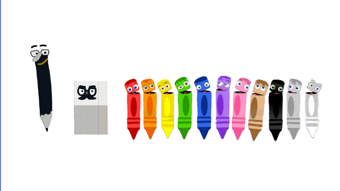Color Crew Characters Collection by nathanielbruhk5y on DeviantArt