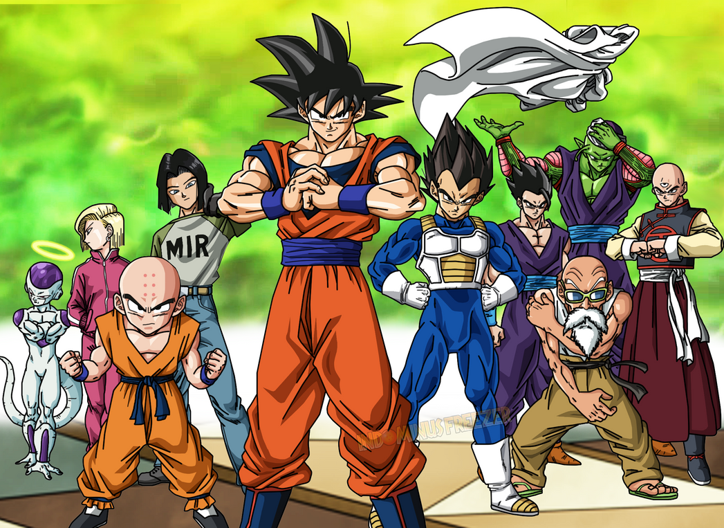 Teamwork Dbz TEAM UNIVERSE 07 - COLORS DRAGON BALL SUPER by IndominusFreezer on ...