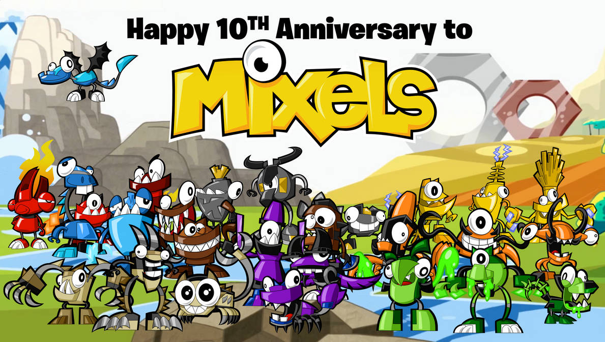 Happy 10th Anniversary to Mixels by PVZLOUDHOUSE on DeviantArt