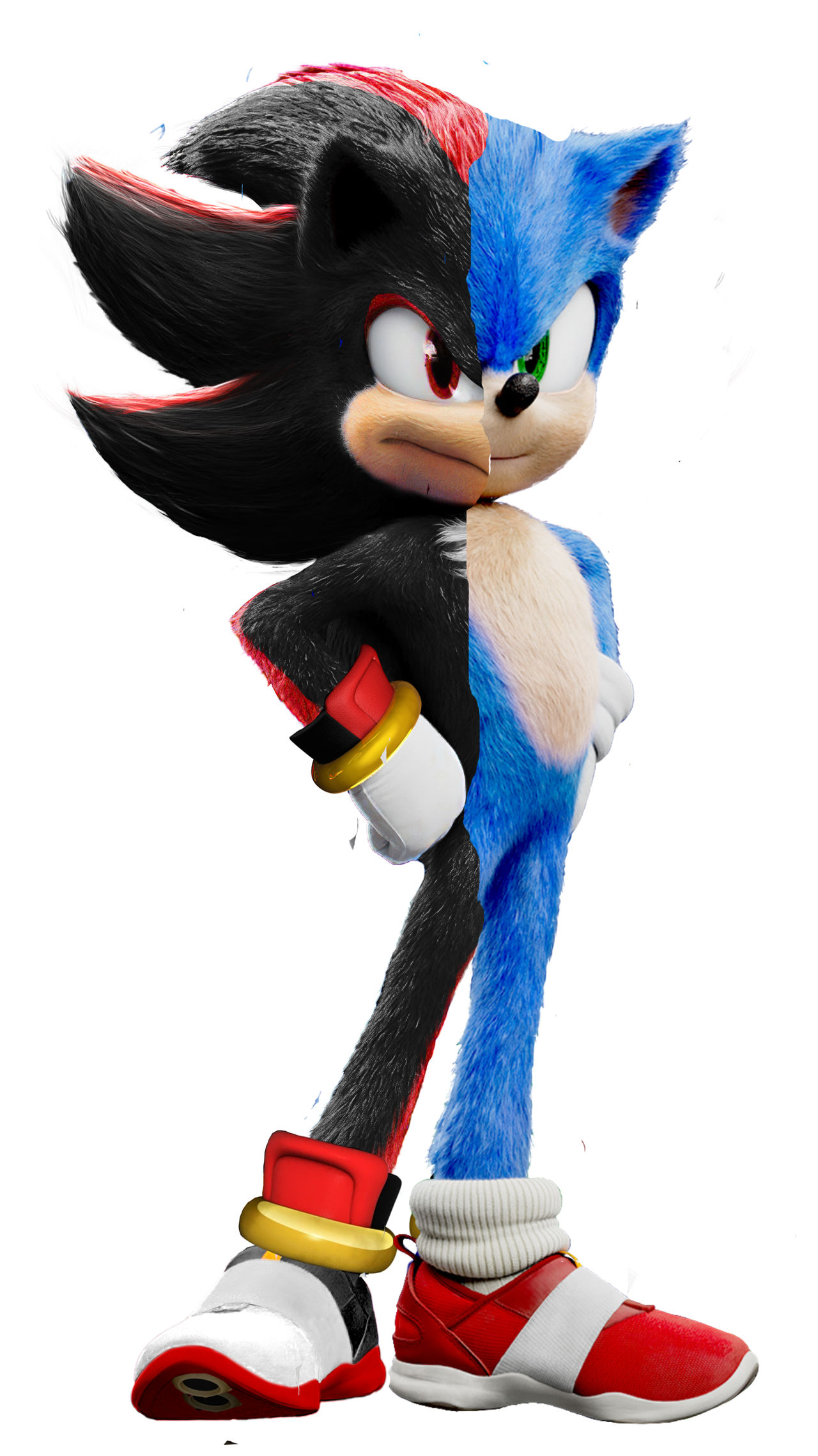 sonic and shadow fusion by fnfbrian123 on DeviantArt