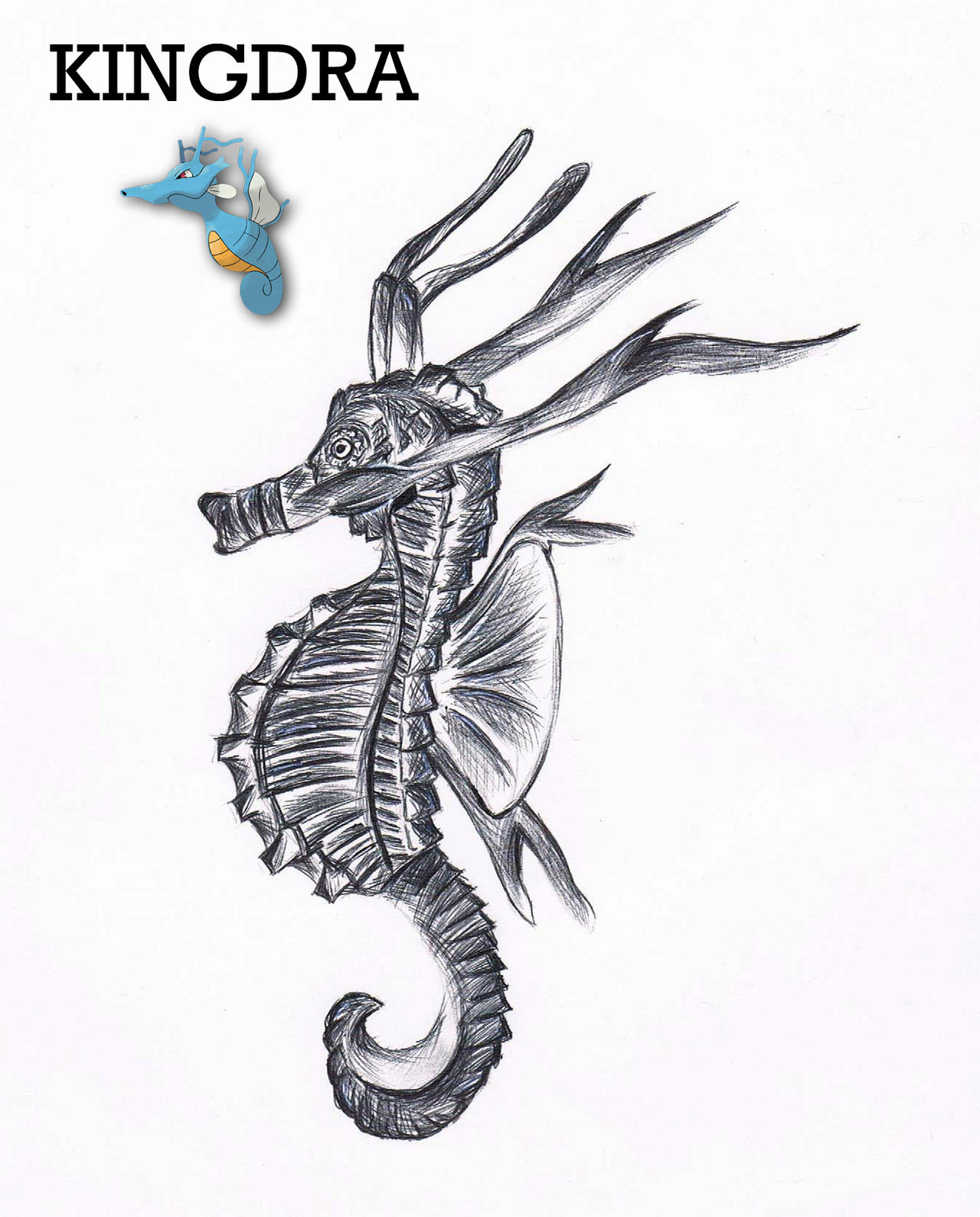 Kingdra by Aldau on DeviantArt