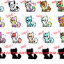 OPEN- Kitten Adoptables! 8 POINTS~