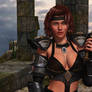 NATASHA THE PALADIN: Black Armor (2)