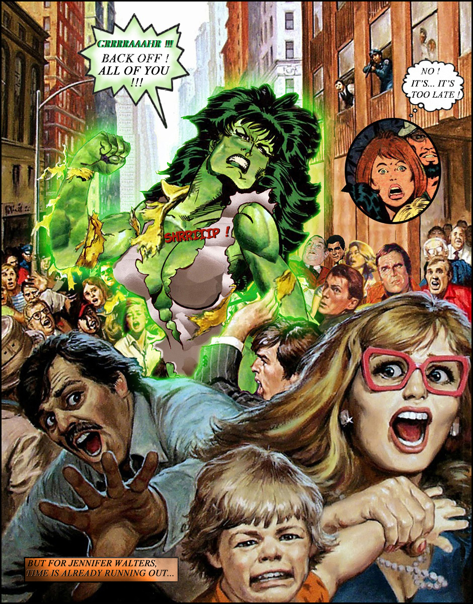 Jennifer Walters transforms into the She-Hulk (01) by marston004 on.