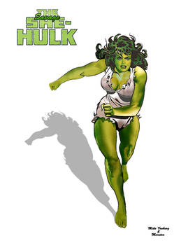 The Savage She-Hulk by Mike Vosburg (01)