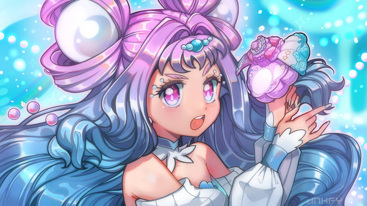Cure La Mer Redraw By Inkfy On DeviantArt cure-la-mer-redraw-by-inkfy-on-deviantart
