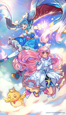 Cure Sky and Cure Prism