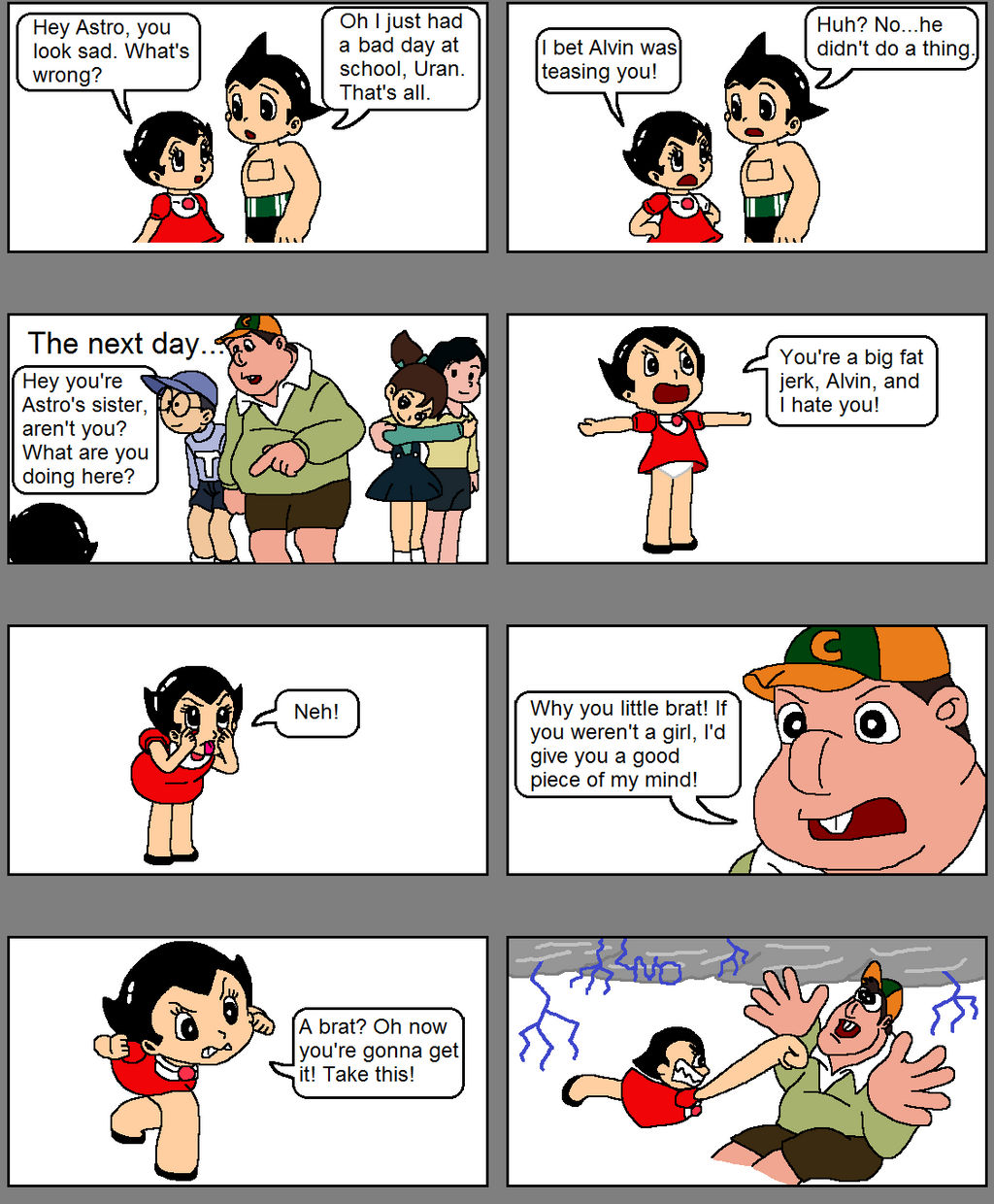 Astro Boy Uran Starts Trouble By Leduc Gallery On Deviantart Astro Boy Uran Starts Trouble By Leduc Gallery On Deviantart