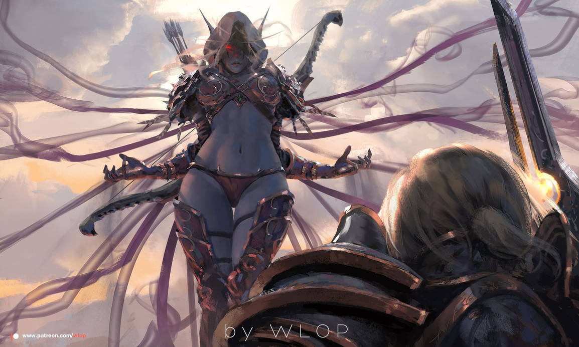 Sylvanas by wlop