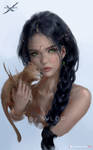 Aeolian Portrait by wlop