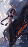 Butterfly 2 by wlop